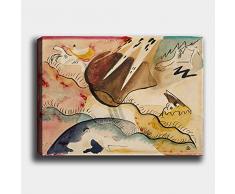 Bonamaison Peinture sur toile, multicolore, 50 x 70 cm - ConÃ§u et fabriquÃ© en Turquie