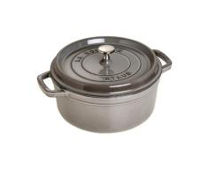 Staub 1102618 Cocotte Ronde Gris Graphite 26 cm