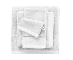 Marc OPolo Timeless Uni Serviette invité, Eponge Coton tissé Teint (600 GR/m²), White, 30 cm x 50 cm