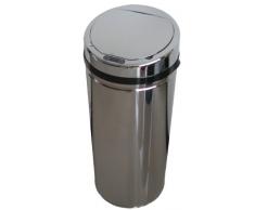 Selekta 0540-609 Poubelle Sensor Ronde 42 Tout Chromé
