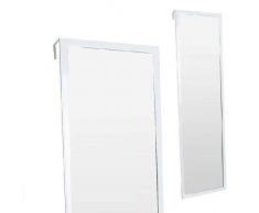 DCASA Porte Miroirs muraux Meubles Stickers Décoration de la Maison Unisexe Adulte, Blanc (Blanc), Unique