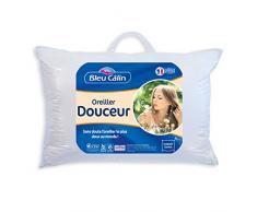 Bleu CÃ¢lin Oreiller Rectangulaire Douceur, Blanc, 45x70 cm, ODDJ