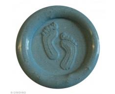 Artemio Stickers Pieds Cire Joint détanchéité, Lot de 10, Bleu Clair