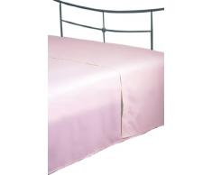 Belledorm Drap plat 100 % coton Ã©gyptien 400 fils/cmÂ² 1 personne Rose