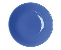 Excelsa Trendy Assiette Creuse, céramique, 20 x 20 x 4 cm 20x20x4 cm Bleu Ciel