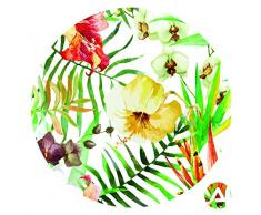 Homedecor. Maison dun Conte de Deux Cercles DIY adhÃ©sif Murale sur Toile, tissÃ© Polyester, Petite, 20.3Â x 20.3Â cm, Tissu, Multi/Couleur, 20.32Â x 20.32Â x 20.32Â cm