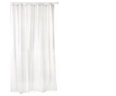 Tatay 5520001 - Rideau de Douche en Polyester Blanc 140 x 200 cm