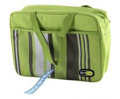 GIOSTYLE Caprice Square Sac Isotherme, PVC, Vert