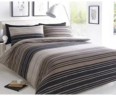 Sleep Down Parure de lit Double en Coton Gris