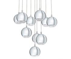 Eglo CONESSA Suspension en acier 3,3 W Chromé Suspension 10 ampoules chrom