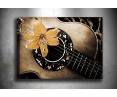 Bonamaison Peinture sur toile, multicolore, 50 x 70 cm - Conçu et fabriqué en Turquie