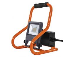 LEDVANCE WORKLIGHT R-Stand Socket (gen 2) | Projecteur LED ExtÃ©rieur de Chantier | Gris foncÃ© | 20 Watts - 1700 Lumens | Blanc Froid 4000K | Etanche IP44