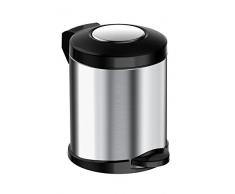 Meliconi Opera Poubelle Ã PÃ©dale 5Â L, mÃ©tal, Acier