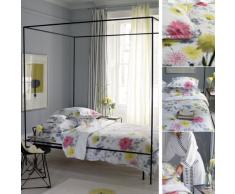 Designers Guild - Amala Drap Housse Satin de Coton Jaune 140 x 190 cm