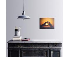 Bonamaison DÃ©coration Murale Impression sur Toile, Dimensions: 40 x 30 Cm - ConÃ§u et fabriquÃ© en Turquie