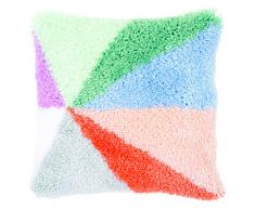 Kit Coussin au Point Noué Abstrait