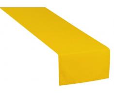 Tom Tailor 562325 T-Dove Chemin de Table Coton Jaune 50 x 150 cm