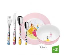 WMF 1282409964 Set de 6 Couverts de Service Enfant, Acier Inoxydable, Multicolore, 40 x 25 x 10 cm