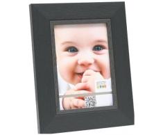 Deknudt Frames S45CF2 Cadre Photo Look Technique de Peinture avec Filet Beige RÃ©sine Noir 20 x 30 cm