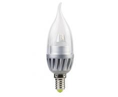 Bosse Petit culot à vis E14 Blanc chaud 3 W Ampoule bougie LED longue durée de vie,