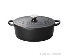 Le Creuset Cocotte Tradition Ovale 31 cm Noir