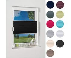 Khome Store plissé, Noir