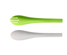 COOKUT KATSVE Couverts Ã Salade - Vert, ABS