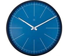 NeXtime 7328BL Horloge Murale, Plastique, Blue, 40 cm