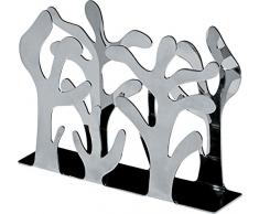 Alessi Esi03 Mediterraneo Porte-serviettes en Papier en Acier Inoxydable 18/10 Brillant