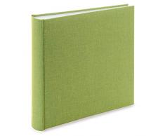 Goldbuch Trend Album Photo 60Â Pages avec feuillets Cristal 25Â x 25Â cm, Vert Clair, 30x31 cm