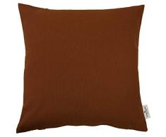 Tom Tailor 580727 Housse pour coussin T-Dove Marron foncÃ© 50 x 50 cm