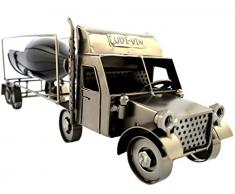 LUDI-VIN Porte Bouteille MÃ©tal Camion