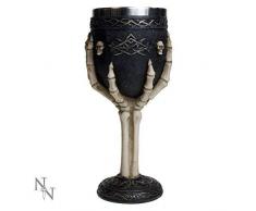 Nemesis Now Gobelet Squelette Tribal Noir 22 cm