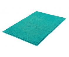 Kleine Wolke 4018672225 Kansas Tapis de Bain Coton Turquoise 70 x 120 x 1,5 cm