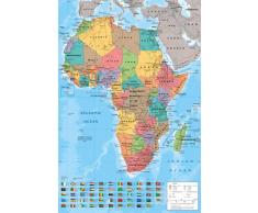 Empire Poster Carte de lAfrique avec Accessoire