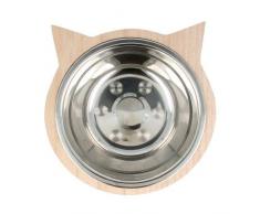 Artemio 21006050 Bol tÃªte Chat 16x16x4,5cm, Bois, 16 x 16 x 4,5 cm