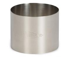 Patisse 2048068 Cercle à Pâtisserie Acier Inoxydable 5,5 x 5 cm