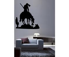 TATOUTEX 3613244083240 Sticker Mural, Orange, L 44cm x H 40cm