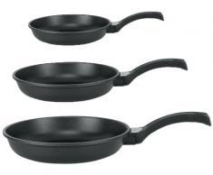 PENSOFAL Pen8114 Set 3 Poeles (20-24-28cm) en Boite Cadeau, Série Suprema Bioceramix, Noire