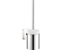 Hansgrohe 41505000 Brosse WC PuraVida avec support en céramique Chrome