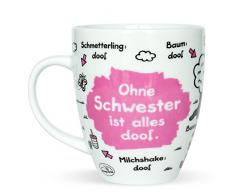 Sheepworld 45139 Tasse, Porcelaine, Rosa, 9,5 cm