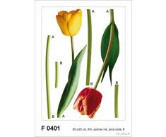 AG Design Autocollant Mural f 0401 autkleber tulipen