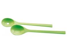 Zak Designs 0204-0425E Couverts Salade Vert Jumbo en Mélamine 36 cm