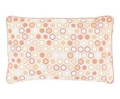 Dutch Decor Hulda â Coussin, 30x50 cm, Peach - Coton