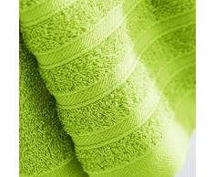 douceur dintérieur drap de douche 70x130 cm eponge vitamine anis