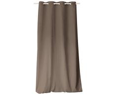 Enjoy Home Rideau 140 x 240 avec 8 Oeillets Vison Coton