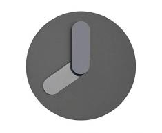 Normann Copenhagen 341021 Horloge Murale, Acier Inoxydable, Gris, 35 x 35 x 35 cm