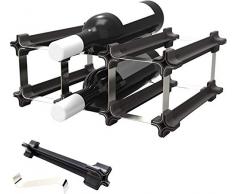 Porte-bouteilles Nook kit de démarrage de 3 - Casier à bouteilles avec un système modulaire - porte-bouteille de vin pratique