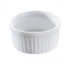 Küchenprofi 0754048209 Ragout Coupelle Classic Bourgogne Ãcran 9 cm, Lot de 24, Porcelaine, Blanc