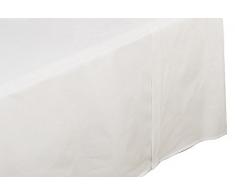 Nuit de France 329993 270/310 Drap Plat en Coton Naturel 270 x 310 cm